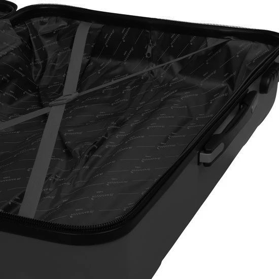 Promo ❤️ Madison Madisson - Reis Koffer - 70cm - Cijferslot- Lichtgewicht Koffer - 4 Wielen- Zwart - Black Friday 2022 ???? 5 Promo ❤️ Madison Madisson - Reis Koffer - 70cm - Cijferslot- Lichtgewicht Koffer - 4 Wielen- Zwart - Black Friday 2022 ???? - Afbeelding 3