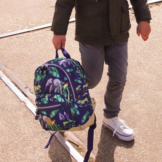 Beste Verkoop ???? Pick & Pack Vrolijke Jungle - Rugzak - Donkerblauw - Maat S ???? 9 Beste Verkoop ???? Pick & Pack Vrolijke Jungle - Rugzak - Donkerblauw - Maat S ???? - Afbeelding 7