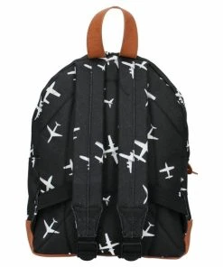 Gloednieuw ✨ Kidzroom Black & White - Rugzak - 2 T/m 6 Jaar - Zwart - Vliegtuig ???? -Herschel Shop 550x550 874
