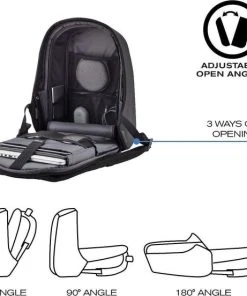 Beste Pirce ???? XD Design Bobby Hero XL - Anti-Diefstal Rugzak 21.5 Liter - Zwart ???? -Herschel Shop 550x552 5