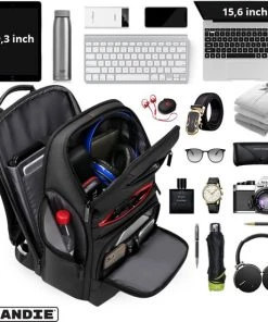Nieuw ???? Brandie® - Rugzak - Laptop Rugzak Tot 15.6 Inch Voor Unisex - Schooltas - Waterdicht - Anti-diefstal TSA Slot - Capaciteit 39L - USB Poort - Met Regenhoes - Schoudertas Voor Reizen En Zakelijk Werk - Gewicht 1.3KG - Maat 30*22*46 Inch - Zwart Gery ⌛ 25 Nieuw ???? Brandie® - Rugzak - Laptop Rugzak Tot 15.6 Inch Voor Unisex - Schooltas - Waterdicht - Anti-diefstal TSA Slot - Capaciteit 39L - USB Poort - Met Regenhoes - Schoudertas Voor Reizen En Zakelijk Werk - Gewicht 1.3KG - Maat 30*22*46 Inch - Zwart Gery ⌛ -Herschel Shop 550x553 12