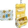 Beste Verkoop ???? Fako Fashion® - Toilettas Met Haak - Travel Bag - Organizer Voor Toiletartikelen - Reisartikelen - Travel Bag - Ophangbare Toilettas - Smiley Geel ???? -Herschel Shop 550x555 7