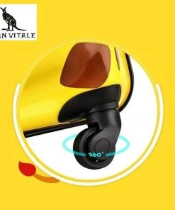 Beste recensies van ???? San Vitale® - Lichtgewicht Reis Koffer - Trolley - ???? Handbagage - Dino - Blauw ???? -Herschel Shop 550x557 9