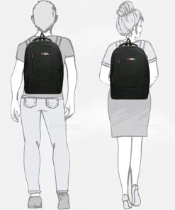 Beste Verkoop ???? Enrico Benetti Hamburg 62125 Laptoprugzak Met 17" Laptopvak - Zwart ???? -Herschel Shop 550x561 4