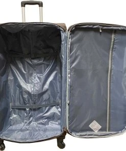 Promo ???? Travelerz Reiskoffer Met Wielen Softcase 139 Liter - Met Cijferslot - Expender - Voorvakken - Bruin ???? -Herschel Shop 550x562 1