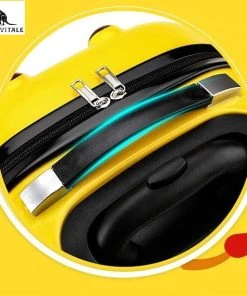 Beste recensies van ???? San Vitale® - Lichtgewicht Reis Koffer - Trolley - ???? Handbagage - Dino - Blauw ???? -Herschel Shop 550x568 7