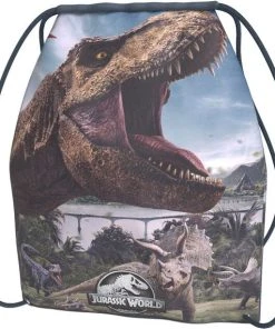 Gloednieuw ⌛ Jurassic World - Gymtas - Zwemtas - Dinosaurus - T Rex - Tyrannosaurus Rex - 43 Cm ????