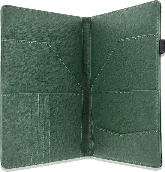 Korting ???? GoodlineNL Goodline® - Reispapieren Hoesje / A5 Reisdocumenten Mapje / Organizer - R4 - Donkergroen ???? 4 Korting ???? GoodlineNL Goodline® - Reispapieren Hoesje / A5 Reisdocumenten Mapje / Organizer - R4 - Donkergroen ???? - Afbeelding 2