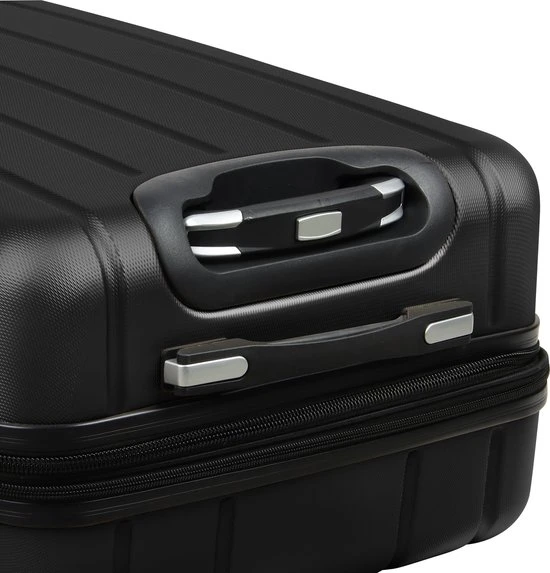 Gloednieuw ⭐ Madisson - Reis Koffer - Lichtgewicht Koffer - 4 Wielen - 60 Cm - Cijferslot - Zwart - Black Friday 2022 ✨ 12 Gloednieuw ⭐ Madisson - Reis Koffer - Lichtgewicht Koffer - 4 Wielen - 60 Cm - Cijferslot - Zwart - Black Friday 2022 ✨ - Afbeelding 10