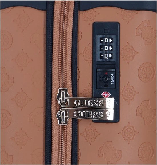 Aanbiedingen ???? Guess ???? Handbagage Koffer / Trolley / Reiskoffer - 45.5 Cm - 25 Liter - Wilder - Bruin ❤️ 24 Aanbiedingen ???? Guess ???? Handbagage Koffer / Trolley / Reiskoffer - 45.5 Cm - 25 Liter - Wilder - Bruin ❤️ - Afbeelding 22