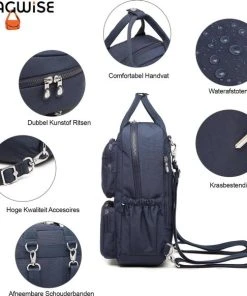 Begroting ???? Bagwise® Rugzak - Rugtas - 10 Lt - Dames - Heren - (CR1248) Donker Blauw ???? -Herschel Shop 550x582 3