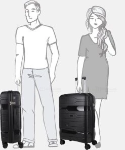 Kopen ???? Decent ONE-CITY Medium Koffer - 67 Cm - TSA Slot - Zwart ???? -Herschel Shop 550x588 3