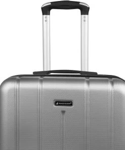 Groothandel ???? Madisson - Reis Koffer - Lichtgewicht Koffer - 4 Wielen - 49 Cm - Cijferslot - Zilver - Black Friday 2022 ✔️ -Herschel Shop 550x590 5