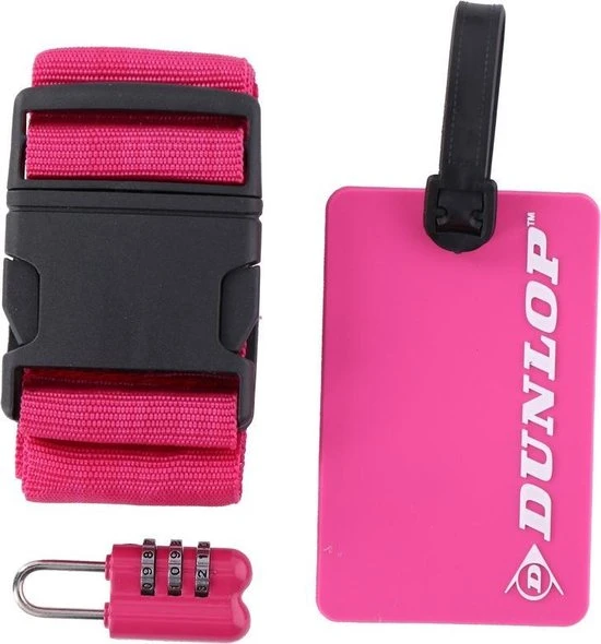 Beste deal ???? Merkloos Roze Koffer/bagage Accessoiresset 3-delig - Reiskoffers/reisbagage Riem, Label En Slot - Op Reis - Vliegtuig ???? 3 Beste deal ???? Merkloos Roze Koffer/bagage Accessoiresset 3-delig - Reiskoffers/reisbagage Riem, Label En Slot - Op Reis - Vliegtuig ????