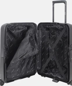 Nieuw ???? Decent ???? Handbagage Koffer / Trolley / Reiskoffer - 55 Cm - 43 Liter - Axiss-Fix - Zwart ❤️ -Herschel Shop 550x614 3