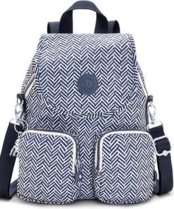Kopen ⌛ Kipling FIREFLY UP Dames Rugzak - Urban Chevron ????