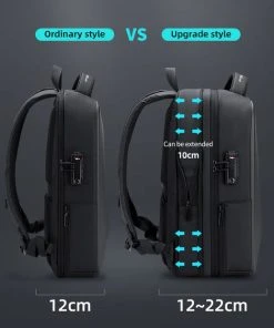Beste Pirce ???? Rugzak-Business -Fenruien Upgrade Black Style-Life Anti-Diefstal Tas - Anti Theft ???? Backpack - Laptop ???? Backpack - Waterdicht - USB-poort - Tm 17 Inch - Dames/Heren - Zwart ❤️ -Herschel Shop 550x621 2