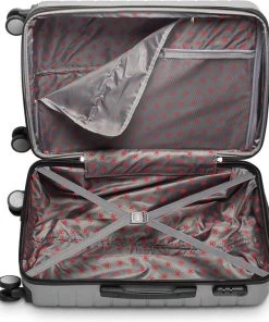 Kopen ???? Swiss Alpine 2.0 - Reiskoffer - 67 Cm - 4 Wielen - Zilver ❤️ -Herschel Shop 550x627 3