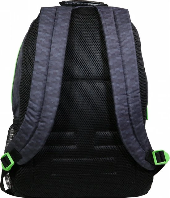 Coupon ???? Minecraft 3 Vaks Schoolrugzak Zwart 32x20x44 ???? 5 Coupon ???? Minecraft 3 Vaks Schoolrugzak Zwart 32x20x44 ???? - Afbeelding 3