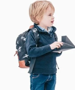 Gloednieuw ✨ Kidzroom Black & White - Rugzak - 2 T/m 6 Jaar - Zwart - Vliegtuig ???? -Herschel Shop 550x639 9