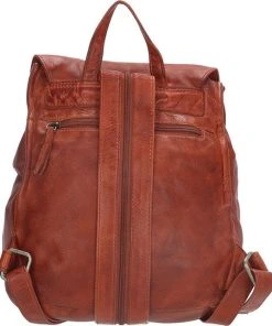 Korting ???? Old West Paint Rock Leren Rugtas - Cognac ???? -Herschel Shop 550x643 2