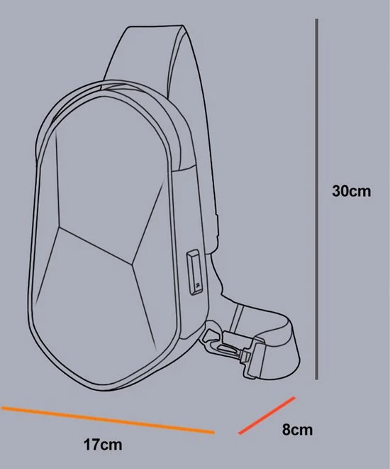 Coupon ❤️ Brandie® - Rugzak - Crossbody Tas Heren - Rugzak Jongens - Rugzak Heren - Model 55-5 - Zwart - USB Opladen - Crossbody Tassen - Waterdicht - Casual Reizen - Koerierstas - Geschikt Voor 7.9 Inch IPad - Gewicht 0.43kg ???? 8 Coupon ❤️ Brandie® - Rugzak - Crossbody Tas Heren - Rugzak Jongens - Rugzak Heren - Model 55-5 - Zwart - USB Opladen - Crossbody Tassen - Waterdicht - Casual Reizen - Koerierstas - Geschikt Voor 7.9 Inch IPad - Gewicht 0.43kg ???? - Afbeelding 6