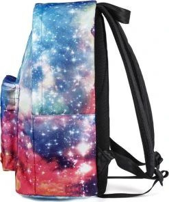 Promo ⌛ Merkloos Sterrenhemel Rugzak - Galaxy Rugzak - Studentenrugzak - Tiener - Jongensmeisje Laptoprugzak - Vrijetijdsreistas - Blauw ???? -Herschel Shop 550x661 4