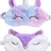 Korting ???? Merkloos 2-pack Vosje - Unicorn Slaapmasker Kind - Meisjes Slaapmasker - Reismasker Vanaf 5 Jaar ???? -Herschel Shop 550x666 3