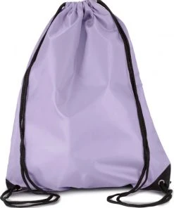Beste Pirce ???? Merkloos Sport Gymtas/draagtas In Kleur Lila Paars Met Handig Rijgkoord 34 X 44 Cm Van Polyester En Verstevigde Hoeken ????