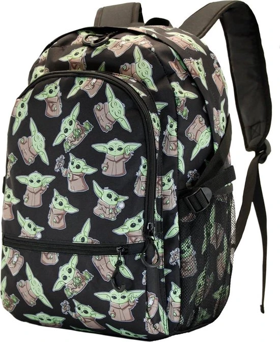 Nieuw ???? Star Wars The Mandalorian Rugzak Funny Grogu ✔️ 4 Nieuw ???? Star Wars The Mandalorian Rugzak Funny Grogu ✔️ - Afbeelding 2