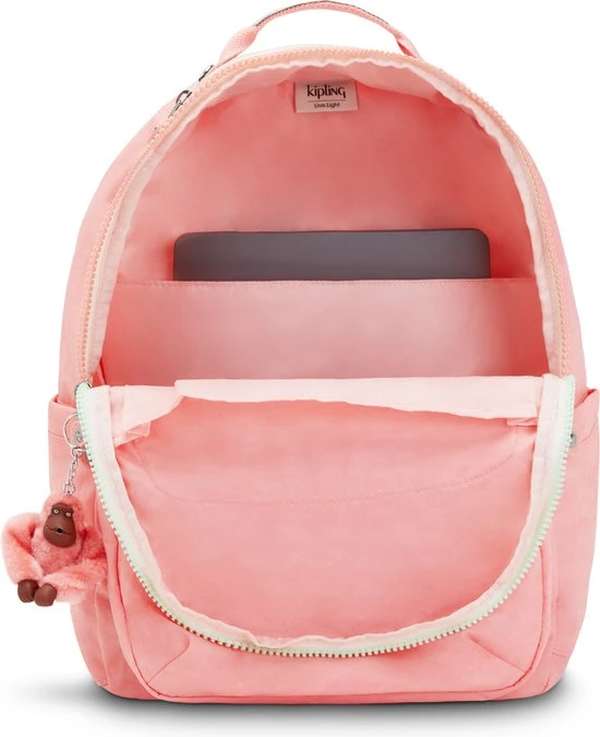 Korting ???? Kipling SEOUL Unisex Rugzak - Pink ???? Candy C ???? 8 Korting ???? Kipling SEOUL Unisex Rugzak - Pink ???? Candy C ???? - Afbeelding 6