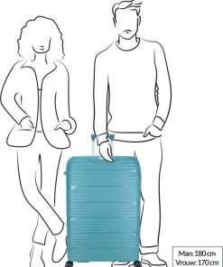 Uitgang ???? Decent EXPLORER PP Trolley 77 Cm - 106 Liter - TSA Slot - Petrol ???? -Herschel Shop 550x676 5