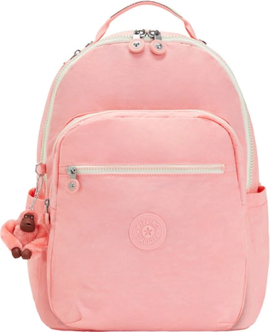 Korting ???? Kipling SEOUL Unisex Rugzak - Pink ???? Candy C ???? 10 Korting ???? Kipling SEOUL Unisex Rugzak - Pink ???? Candy C ???? - Afbeelding 8