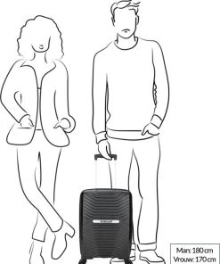 Begroting ???? Decent CROSS-ONE PP ???? Handbagage Trolley 55 Cm - 35 Liter - TSA Slot - Pink ✔️ -Herschel Shop 550x678 5