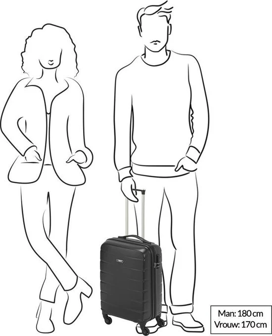 Beste Verkoop ???? Princess Traveller Grenada - ???? Handbagagekoffer - Lagune - S - 55cm ???? 9 Beste Verkoop ???? Princess Traveller Grenada - ???? Handbagagekoffer - Lagune - S - 55cm ???? - Afbeelding 7