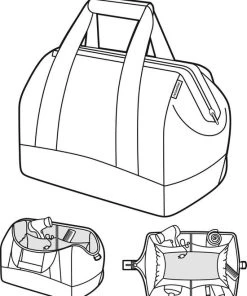 Kopen ❤️ Reisenthel Allrounder M Reistas Sporttas - 18L - Bandana Frame Blauw ???? -Herschel Shop 550x686