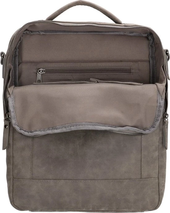 Beste deal ⌛ Enrico Benetti Nikki 66516 Business Rugtas M 14" Laptop, Met Lange Schouderband - Grijs ✔️ 9 Beste deal ⌛ Enrico Benetti Nikki 66516 Business Rugtas M 14" Laptop, Met Lange Schouderband - Grijs ✔️ - Afbeelding 7