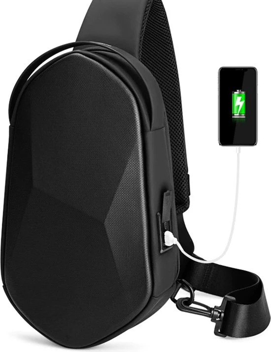 Coupon ❤️ Brandie® - Rugzak - Crossbody Tas Heren - Rugzak Jongens - Rugzak Heren - Model 55-5 - Zwart - USB Opladen - Crossbody Tassen - Waterdicht - Casual Reizen - Koerierstas - Geschikt Voor 7.9 Inch IPad - Gewicht 0.43kg ???? 3 Coupon ❤️ Brandie® - Rugzak - Crossbody Tas Heren - Rugzak Jongens - Rugzak Heren - Model 55-5 - Zwart - USB Opladen - Crossbody Tassen - Waterdicht - Casual Reizen - Koerierstas - Geschikt Voor 7.9 Inch IPad - Gewicht 0.43kg ????