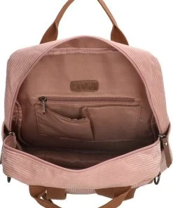 Promo ???? Enrico Benetti Corduroy Rugzak Marley - 14'' Laptopvak - 66577 - Roze ???? -Herschel Shop 550x723 4
