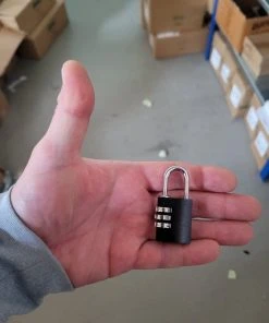 Goedkoopste ❤️ AMIG Hangslot 25 X 55mm – 3-cijferig Cijferslot – Kofferslot – Zwart – 3 Stuks ???? -Herschel Shop 550x733 16