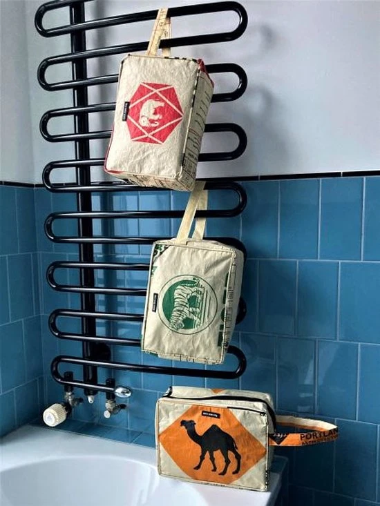 Goedkoop ???? MoreThanHip Toilettas Van Gerecyclede Cementzakken - Yindee Olifant Rood ???? 19 Goedkoop ???? MoreThanHip Toilettas Van Gerecyclede Cementzakken - Yindee Olifant Rood ???? - Afbeelding 17