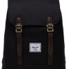 Gloednieuw ???? Herschel Retreat Mini - Black/Chicory Coffee / Nieuw Voor 2022 - Gemaakt Van Gerecycleerde PET Flessen - Damesrugzak - Met Interne Opberghoes En Magnetische Sluiting / Met Levenslange Fabrieksgarantie / Limited Lifetime Warranty / Zwart ???? -Herschel Shop 550x738 8