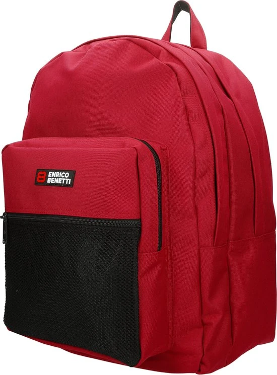 Top 10 ???? Enrico Benetti Amsterdam Rugzak 54233 - 15'' Laptopvak - Rood ⌛ 5 Top 10 ???? Enrico Benetti Amsterdam Rugzak 54233 - 15'' Laptopvak - Rood ⌛ - Afbeelding 3