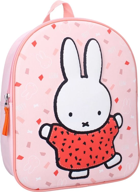 Goedkoopste ???? Nijntje Always Be You Rugzak 3D - Roze - Polyester - 9.2 L ???? 3 Goedkoopste ???? Nijntje Always Be You Rugzak 3D - Roze - Polyester - 9.2 L ????