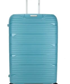 Uitgang ???? Decent EXPLORER PP Trolley 77 Cm - 106 Liter - TSA Slot - Petrol ????