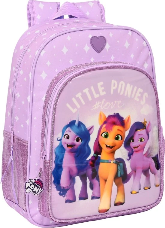 Gloednieuw ???? My Little Pony Rugzak, #love - 34 X 26 X 11 Cm - Polyester ???? 3 Gloednieuw ???? My Little Pony Rugzak, #love - 34 X 26 X 11 Cm - Polyester ????