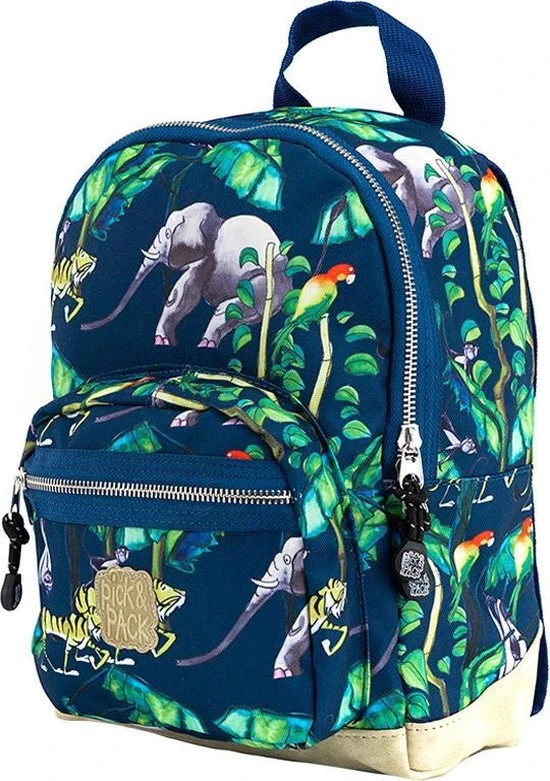 Beste Verkoop ???? Pick & Pack Vrolijke Jungle - Rugzak - Donkerblauw - Maat S ???? 11 Beste Verkoop ???? Pick & Pack Vrolijke Jungle - Rugzak - Donkerblauw - Maat S ???? - Afbeelding 9