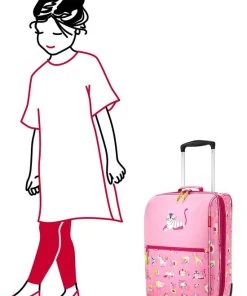 Groothandel ???? Reisenthel Trolley XS Kids ABC Friends Pink ???? -Herschel Shop 550x784 3