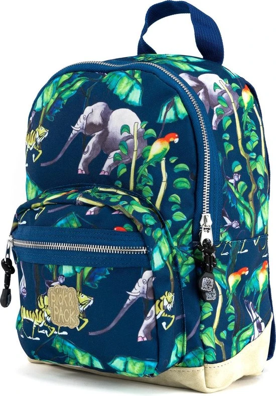 Beste Verkoop ???? Pick & Pack Vrolijke Jungle - Rugzak - Donkerblauw - Maat S ???? 12 Beste Verkoop ???? Pick & Pack Vrolijke Jungle - Rugzak - Donkerblauw - Maat S ???? - Afbeelding 10