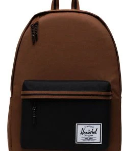 Kopen ???? Herschel Classic X-Large Saddle/Black / Ruime Rugzak Met 30L Opbergvolume - 15" Laptopvak - Twee Zijvakken Voor Drinkfles / Met Levenslange Fabrieksgarantie / Limited Lifetime Warranty / Bruin ✨